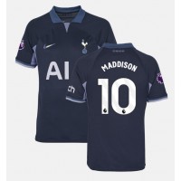 Camiseta Tottenham Hotspur James Maddison #10 Segunda Equipación Replica 2023-24 mangas cortas